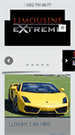 Mobile Screenshot of limousineextreme.co.za